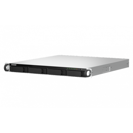 QNAP TS-464U-RP - NAS server - 4 bays - rack-mountable - SATA 6Gb/s - RAID 0, 1, 5, 6, 10, JBOD - RAM 8 GB - 2.5 Gigabit Ethernet - iSCSI support - 1U - 3