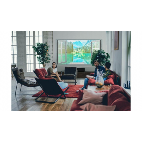 Epson EH-LS800B - 3LCD projector - 4000 lumens (white) - 4000 lumens (colour) - 16:9 - 4K - ultra short-throw fixed lens - 802.11ac wireless - black - Android TV - 9