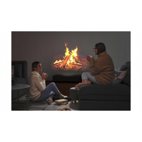 Epson EH-LS800B - 3LCD projector - 4000 lumens (white) - 4000 lumens (colour) - 16:9 - 4K - ultra short-throw fixed lens - 802.11ac wireless - black - Android TV - 10