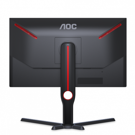 AOC Gaming 25G3ZM / BK - G3 Series - LED monitor - gaming - 25" (24.5" viewable) - 1920 x 1080 Full HD (1080p) @ 240 Hz - VA - 300 cd / m² - 3000:1 - 0.5 ms - 2xHDMI, DisplayPort - black, red - 16