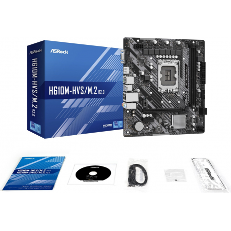 MB H610 S1700 MATX/H610M-HVS/M.2 R2.0 ASROCK - 6
