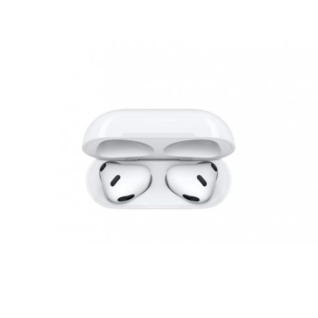 Apple AirPods with Lightning Charging Case - 3rd generation - true wireless earphones with mic - ear-bud - Bluetooth - white - 1
