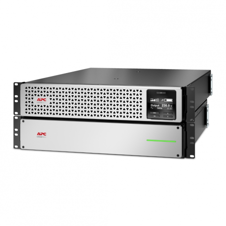 APC Smart-UPS On-Line SRTL2200RM4UXLI-NC - UPS (rack-mountable) (high density) - AC 220/230 V - 1980 Watt - 2200 VA - Lithium Ion - output connectors: 8 - 4U - 1.83 m cord - black with silver front bezel - with APC UPS Network Management Card - 0