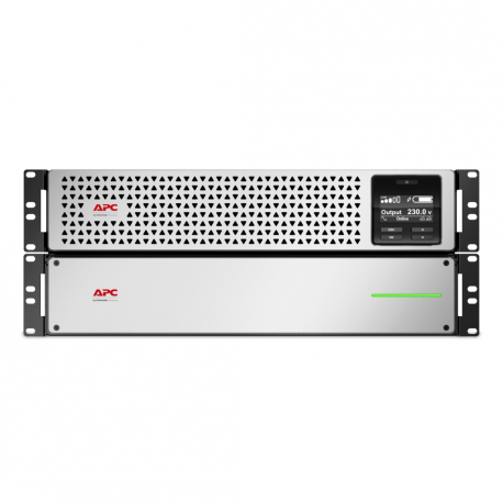 APC Smart-UPS On-Line SRTL2200RM4UXLI-NC - UPS (rack-mountable) (high density) - AC 220/230 V - 1980 Watt - 2200 VA - Lithium Ion - output connectors: 8 - 4U - 1.83 m cord - black with silver front bezel - with APC UPS Network Management Card - 4