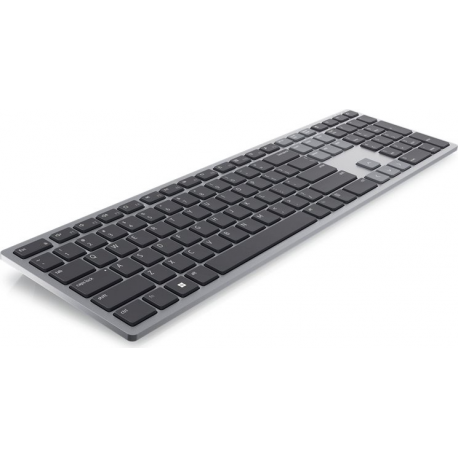 Dell Multi-Device KB700 - Keyboard - wireless - 2.4 GHz, Bluetooth 5.0 - QWERTY - US International - titan grey - with 3 years Advanced Exchange Service - 1