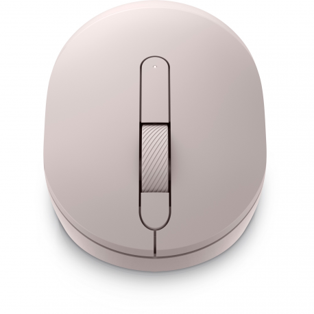 Dell MS3320W - Mouse - optical LED - 3 buttons - wireless - 2.4 GHz, Bluetooth 5.0 - USB wireless receiver - ash pink - with 3 years Advanced Exchange Service - 1