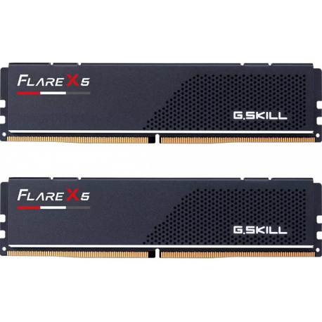G.Skill Flare X5 - DDR5 - kit - 32 GB: 2 x 16 GB - DIMM 288-pin low profile - 5600 MHz / PC5-44800 - CL36 - 1.2 V - unbuffered - non-ECC - matte black - 0