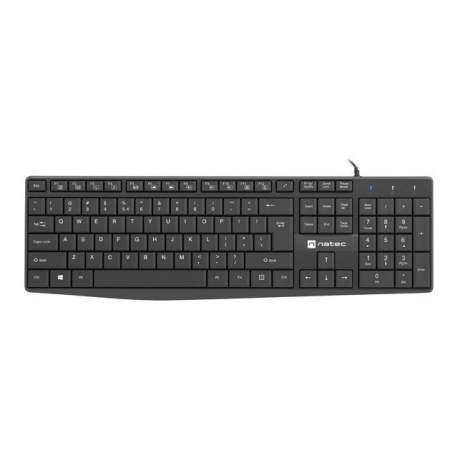 Natec Nautilus - Keyboard - USB - QWERTY - US - black - 1