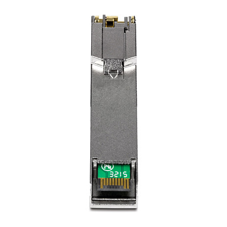 TRENDnet TEG MGBRJ - Version v1.0R - SFP (mini-GBIC) transceiver module - GigE - 1000Base-T - RJ-45 - up to 100 m - 2