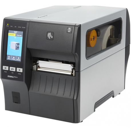 Zebra ZT400 Series ZT411 - Label printer - direct thermal  /  thermal transfer - Roll (11.4 cm) - 203 dpi - up to 356 mm / sec - USB 2.0, LAN, serial, USB host, Bluetooth 4.1 - tear bar - 0