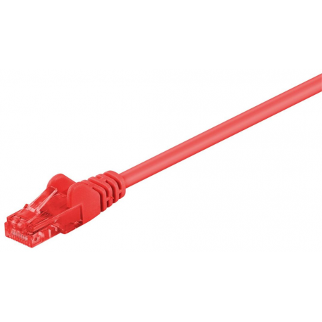 MicroConnect - Network cable - RJ-45 (M) to RJ-45 (M) - 15 m - UTP - CAT 6 - red - 0