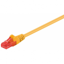 MicroConnect - Network cable - RJ-45 (M) to RJ-45 (M) - 15 m - UTP - CAT 6 - yellow