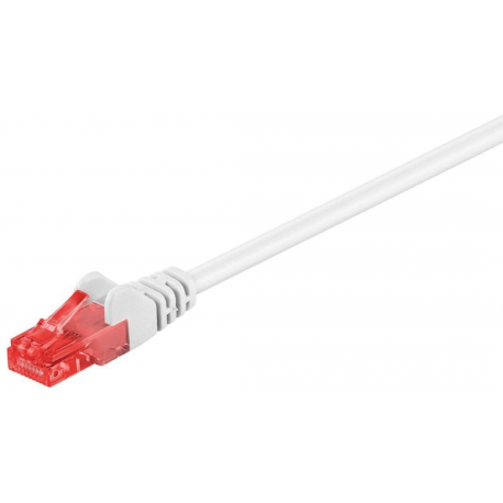 MicroConnect - Network cable - RJ-45 (M) to RJ-45 (M) - 20 m - UTP - CAT 6 - molded - white - 0