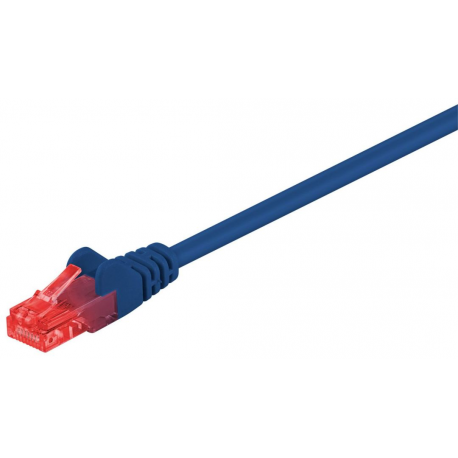 MicroConnect - Network cable - RJ-45 (M) to RJ-45 (M) - 5 m - UTP - CAT 6 - blue - 0