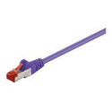 MicroConnect - Network cable - RJ-45 (M) to RJ-45 (M) - 1 m - foiled unshielded twisted pair (F/UTP) - CAT 5e - stranded - purple