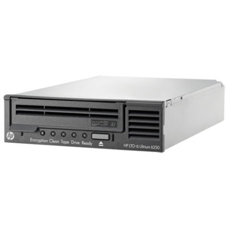 HPE StoreEver 6250 - Tape drive - LTO Ultrium (2.5 TB / 6.25 TB) - Ultrium 6 - SAS-2 - internal - 5.25" - encryption - for ProLiant DL320e Gen8, DL360p Gen8, DL385p Gen8, ML350e Gen8, ML350p Gen8, SL270s Gen8 - 1