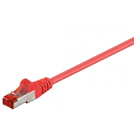 MicroConnect - Network cable - RJ-45 (M) to RJ-45 (M) - 1.5 m - screened shielded twisted pair (SSTP) - CAT 6 - halogen-free, stranded - red - 0