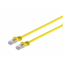 MicroConnect - Network cable - RJ-45 (M) to RJ-45 (M) - 7.5 m - SFTP, PiMF - CAT 7 - snagless - yellow