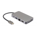 MicroConnect - Docking station - USB-C 3.2 Gen 1 - VGA, HDMI - GigE