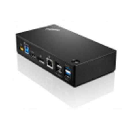 Lenovo ThinkPad USB 3.0 Ultra Dock - Docking station - USB - HDMI - GigE - 45 Watt - Italy - 1