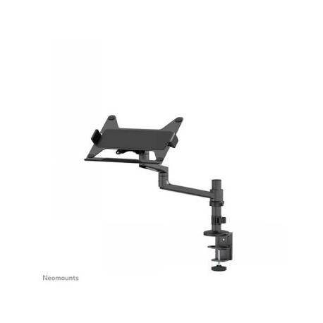 Neomounts DS20-425BL1 - Mounting kit (articulating arm) - full-motion - for notebook - steel - black - screen size: 11.6"-17.3" - desk-mountable - 0
