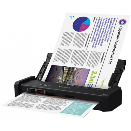 Epson DS-C490 - Sheetfed scanner - Duplex - A4 / Legal - 600 dpi x 600 dpi - ADF (20 pages) - USB 2.0 - 4