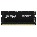 Kingston FURY Impact - DDR5 - module - 16 GB - SO-DIMM 262-pin - 3200 MHz  /  PC5-51200 - CL38 - 1.35 V - unbuffered - on-die ECC - black