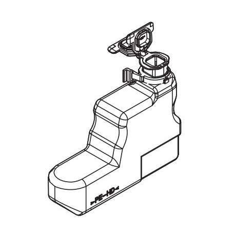Kyocera WT-3100 - (120/230/240 V) - waste toner collector - for FS-2100, 4100, 4200, 4300 - 0