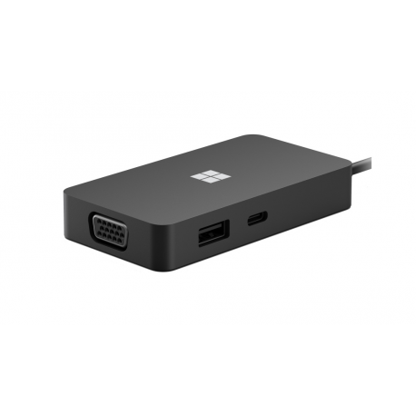 Microsoft USB-C Travel Hub - Docking station - USB-C - VGA, HDMI - GigE - 0