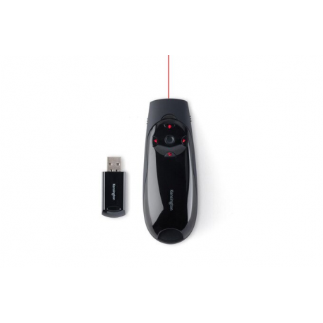 Kensington Presenter Expert Red Laser with Cursor Control - Presentation remote control - RF - black - 5