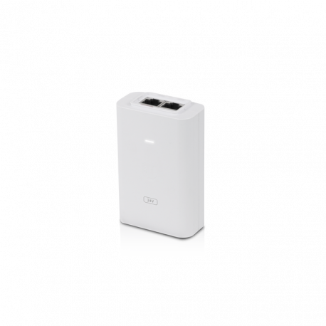 Ubiquiti Networks POE-24-24W-G-WH - PoE injector - AC 100-240 V - 24 Watt - 0
