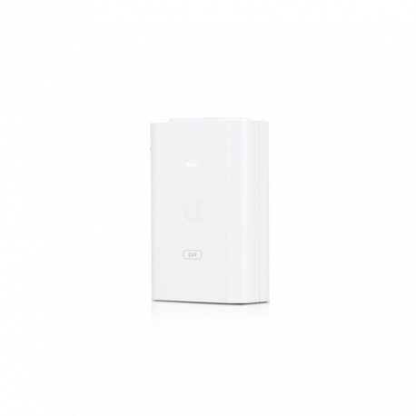 Ubiquiti Networks POE-24-24W-G-WH - PoE injector - AC 100-240 V - 24 Watt - 3