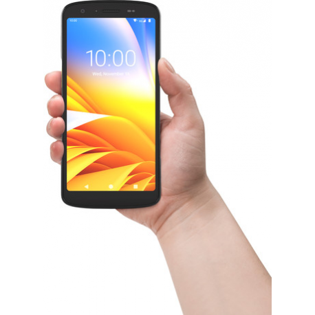 Zebra TC22 - Data collection terminal - rugged - Android - 64 GB - 6" colour (1080 x 2160) - rear camera + front camera - barcode reader - (2D imager) - USB host - microSD slot - NFC, Bluetooth, 802.11 d / e / h / i / k / r / v / u / w / mc, Wi-Fi 6 - TAA Compliant - 6