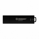 Kingston IronKey D500S - USB flash drive - encrypted - 32 GB - USB 3.2 Gen 1 - TAA Compliant