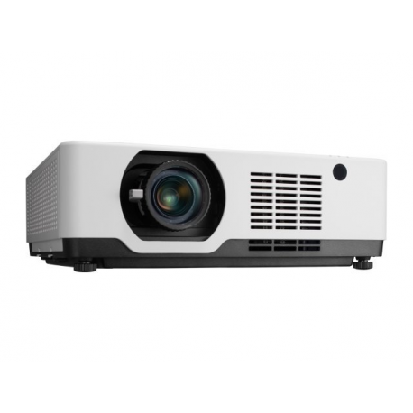 NEC PE506UL - 3LCD projector - 5200 lumens - WUXGA (1920 x 1200) - 16:10 - 4K - zoom lens - LAN - white - 0