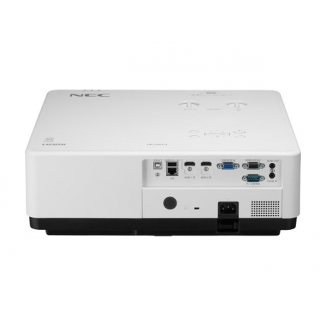 NEC PE506UL - 3LCD projector - 5200 lumens - WUXGA (1920 x 1200) - 16:10 - 4K - zoom lens - LAN - white - 7