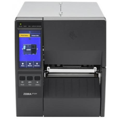 Zebra ZT231 - Label printer - thermal transfer - Roll (11.4 cm) - 300 dpi - up to 203 mm / sec - USB, USB host, serial, Bluetooth, LAN - 2