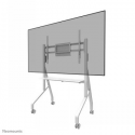 Neomounts FL50-525WH1 - Cart - sturdy - for flat panel - floor stand - lockable - steel - white - screen size: 55"-86"