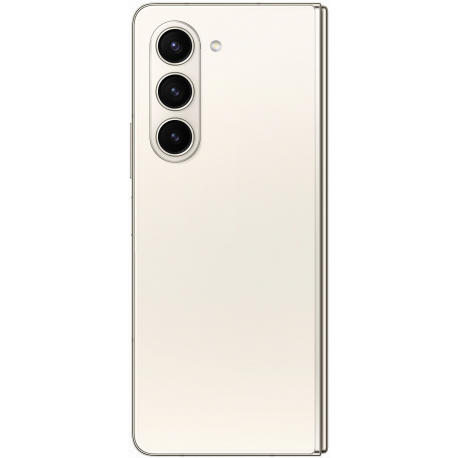 Samsung Galaxy Z Fold5 - 5G smartphone - dual-SIM - RAM 12 GB  /  Internal Memory 512 GB - OLED display - 7.6" - 7.6" - 2176 x 1812 pixels 2176 x 1812 pixels (120 Hz) - 3x rear cameras 50 MP, 12 MP, 10 MP - 2x front cameras 10 MP, 4 MP - cream - 6