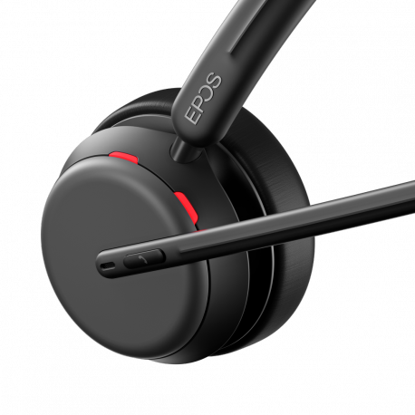 EPOS IMPACT 1060 ANC - Headset - on-ear - Bluetooth - wireless, wired - active noise cancelling - 3