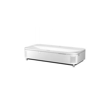 Epson EB-810E - 3LCD projector - 5000 lumens (white) - 5000 lumens (colour) - 16:9 - 4K - super-ultra-short throw lens - 802.11a / b / g / n / ac wireless  /  LAN /  Miracast - white - 0