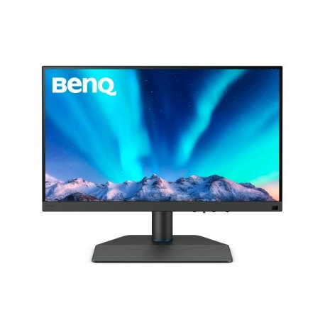 BenQ SW272U - SW Series - LED monitor - 27" - 3840 x 2160 4K @ 60 Hz - IPS - 400 cd / m² - 1000:1 - HDR10, HLG - 5 ms - 2xHDMI, DisplayPort, USB-C - 0