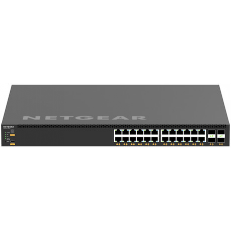 NETGEAR M4350 Series M4350-16V4C - Switch - L3 - Managed - 16 x 1 / 10 / 25 Gigabit SFP28 + 4 x 40 / 100 Gigabit QSFP28 - front to back airflow - rack-mountable - 0