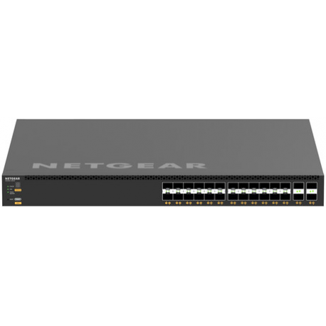 NETGEAR M4350 Series M4350-24F4V - Switch - L3 - Managed - 24 x 10 Gigabit SFP+ + 8 x 25 Gigabit SFP28 - rack-mountable - 0