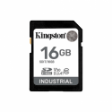 Kingston Industrial - Flash memory card - 16 GB - A1  /  Video Class V30  /  UHS-I U3  /  Class10 - microSDHC UHS-I