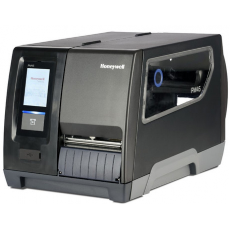 Honeywell PM65 - Label printer - thermal transfer - Roll (17.8 cm) - 203 dpi - up to 300 mm / sec - RS232, USB 2.0 host, USB 2.0, LAN - rewinder - 0