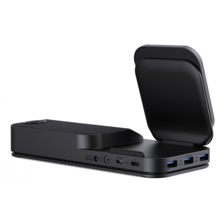 Yealink BH71 Series Workstation - Headset - in-ear - over-the-ear mount - Bluetooth - wireless - USB-A via Bluetooth adapter - Certified for Microsoft Teams - 1