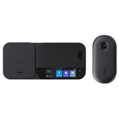 Yealink BH71 Series Workstation Pro - Headset - in-ear - over-the-ear mount - Bluetooth - wireless - USB-A via Bluetooth adapter - Certified for Microsoft Teams - 8