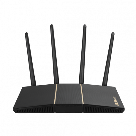 ASUS RT-AX57 - - wireless router - 4-port switch - 1GbE - Wi-Fi 6 - Dual Band - 2