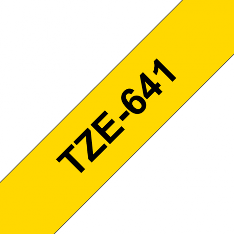 Brother - Roll (1.8 cm x 8 m) laminated tape - for P-Touch PT-18, 1830, 1880, 2030, 2100, 2110, 2430, 2700, 2710, 2730, 3600, 9700, 9800 - 4